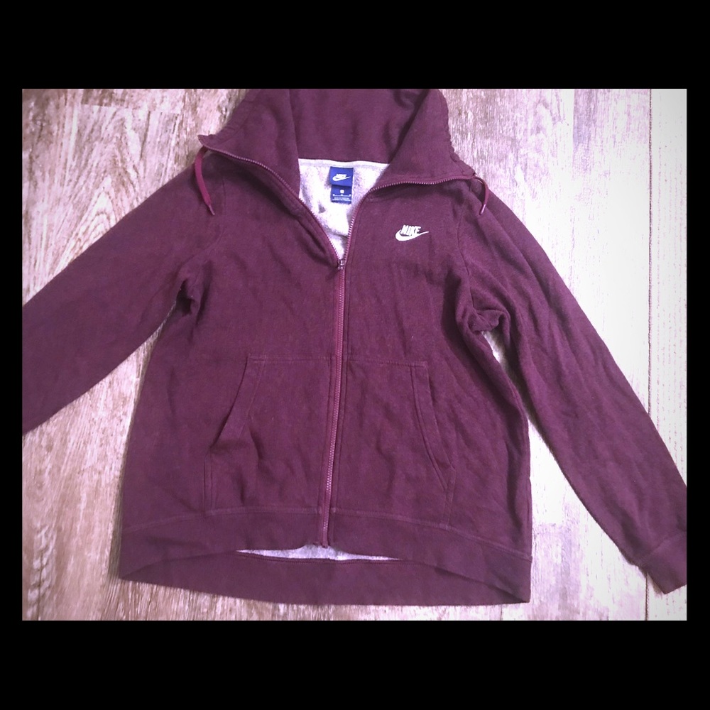 Nike zip up sweater